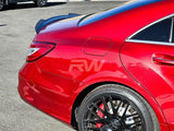 RW Carbon Mercedes W218 CLS Carbon Fiber XR Trunk Spoiler by RW Carbon