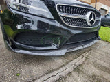 RW Carbon Mercedes W218 CLS 15-17 Sport Carbon Fiber Front Lip by RW Carbon