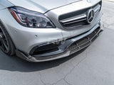 RW Carbon Mercedes W218 CLS63 BRS Style Carbon Fiber Front Lip by RW Carbon
