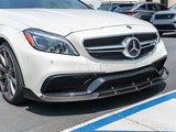 RW Carbon Mercedes W218 CLS63 BRS Style Carbon Fiber Front Lip by RW Carbon