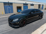 RW Carbon Mercedes W218 CLS Carbon Fiber Side Skirt Extensions by RW Carbon mercw21814