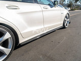RW Carbon Mercedes W218 CLS Carbon Fiber Side Skirt Extensions by RW Carbon mercw21814