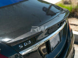 RW Carbon Mercedes W222 Carbon Fiber Trunk Spoiler by RW Carbon