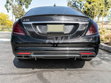 RW Carbon Mercedes W222 S63 Carbon Fiber Rear Diffuser by RW Carbon mercw22202