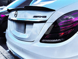 RW Carbon Mercedes W222 DTM Carbon Fiber Trunk Spoiler by RW Carbon
