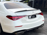 RW Carbon Mercedes W223 XR Carbon Fiber Trunk Spoiler by RW Carbon