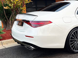 RW Carbon Mercedes W223 XR Carbon Fiber Trunk Spoiler by RW Carbon