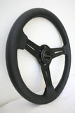 Renown Leather Renown Mille Steering Wheel Dark / Black MilDL
