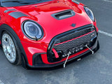 Mini Cooper F56 JCW Frame Mounted Front Splitter (2021-2024) by FSPE FSPE-Mini-F56-JCW-FS