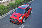 Mini Cooper F56 JCW Frame Mounted Front Splitter (2021-2024) by FSPE FSPE-Mini-F56-JCW-FS