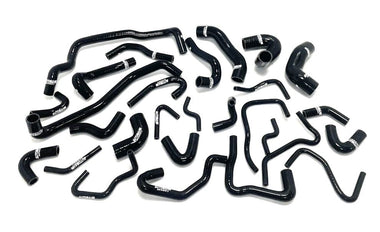 Autobahn Autoworx Black Autobahn Autoworx Complete Coolant Hose Kit | VW / Mk4 / 24v / VR6 / Golf / Jetta / GTI / GLI AUT-MK4-008-BLK