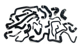 Autobahn Autoworx Black Autobahn Autoworx Complete Coolant Hose Kit | VW / Mk4 / 24v / VR6 / Golf / Jetta / GTI / GLI AUT-MK4-008-BLK