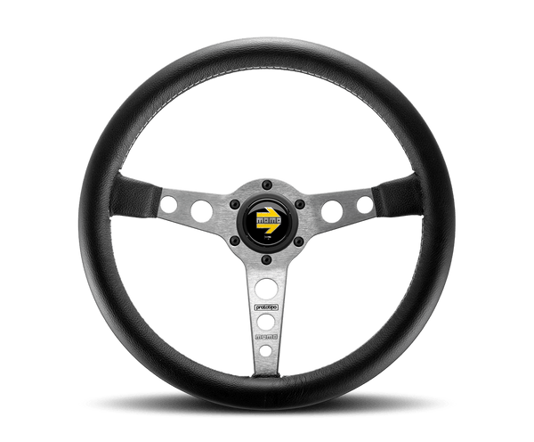 MOMO MOMO Tuning Quark Steering Wheel (Brushed) QRK35BK0B