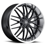 MRR GT1 20" 5x114.3 Black Machine Lip by MRR Wheels