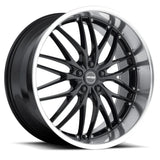 MRR GT1 20" 5x100/5x120.7 Black Machine Lip by MRR Wheels