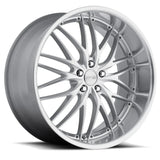 MRR GT1 19" 5x112 Hyper Silver Machine Lip by MRR Wheels