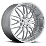MRR GT1 20" 5x108 Hyper Silver Machine Lip by MRR Wheels