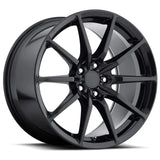 MRR M350 19" 5x114.3 Gloss Black fit Mustang by MRR Wheels