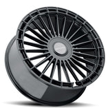 MV Forged MVF40 22" 5x110 up to 5x130 Gloss Black (Custom Wheel) by MV FORGED