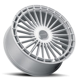 MV Forged MVF40 22" 5x112 Diamond Silver (Custom Wheel) by MV FORGED
