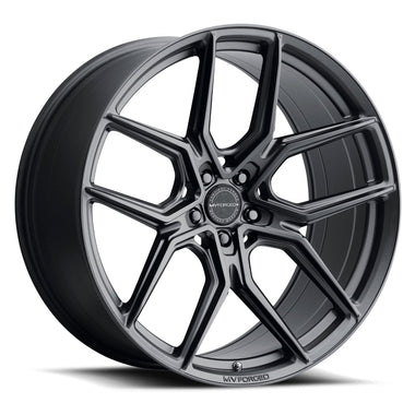 MV Forged MVF5 22" 5x108 up to 5x132 Satin Black (Custom Wheel) by MV FORGED
