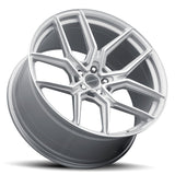 MV Forged MVF5 20" 5x108 up to 5x132 Diamond Silver (Custom Wheel) by MV FORGED