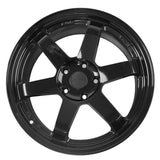 Avid 1 AV-06 Staggard Set - 18x8.5 / 18x9.5 / 5x120 Gloss Black (SCRATCH AND DENT)
