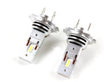 H7 Mini LED Headlight Bulb Set (White)