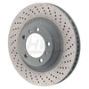 SHW Performance 15-16 Porsche 911 Carrera 4 GTS w/o Ceramics Right Frt Drill-Dimp Monobloc Brake Rotor (340x34mm)