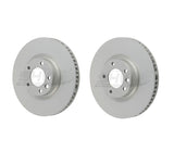 SHW Performance SHW Performance Front Smooth Monobloc Brake Rotor Kit (360x36) - Volkswagen Touareg Hybrid 3.0L w / 360mm Rotors (11-15) VFL37831-VFR37832
