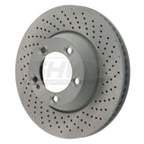 SHW Performance SHW Performance 15-19 Porsche 911 Carrera4 GTS 3.0L w/o Ceramics Right Rear Drilled Monobloc Brake Rotor PRR31424