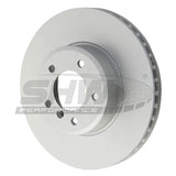 SHW Performance SHW Performance 04-07 BMW 525i 3.0L Front Smooth Monobloc Brake Rotor BFX32221