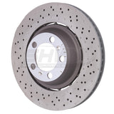 SHW Performance SHW Performance 18-19 Porsche 911 GT3 4.0L w/o Ceramics Right Rear Drilled-Dimpled LW Brake Rotor PRR41687
