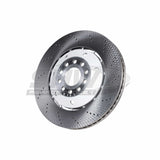 SHW Performance SHW Performance 2003 Audi RS6 4.2L Right Front Cross-Drilled Lightweight Brake Rotor AFR46412