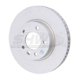 SHW Performance SHW Performance 05-09 Volkswagen Touareg 3.2L/4.2L w/330mm Rotors Right Front Smooth Monobloc Brake Rotor VFR37812
