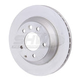 SHW Performance SHW Performance 05-09 Volkswagen Touareg 3.2L/4.2L w/330mm Rotors Rear Smooth Monobloc Brake Rotor VRX37816