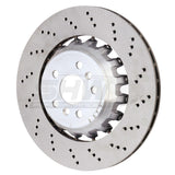 SHW Performance SHW Performance 20-21 BMW X3 M 3.0L Right Rear Cross-Drilled Lightweight Brake Rotor BRR43504