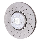 SHW Performance SHW Performance 15-18 BMW X5 M 4.4L Left Front Cross-Drilled Lightweight Brake Rotor BFL48501