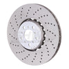 SHW Performance 15-18 BMW X5 M 4.4L Left Front Cross-Drilled Lightweight Brake Rotor (395x36mm)