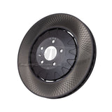 SHW Performance SHW Performance 20-22 Audi e-Tron S Sportback Front Cross-Drilled Lightweight Brake Rotor AFX45024