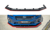 Maxton Design Front Splitter V.4 Subaru Wrx Sti by Maxton Design SUIM4WRXSTI-FD2G+FD2RRED
