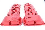 Vargas Turbo Technologies Red Vargas Turbo Technologies BILLET CNC Valve Cover Set - BMW S65 VTT-S65-BILLET-VALVECOVER-RED