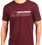 UroTuning Swag UroTuning 2023 Maroon Classic Logo T-Shirt