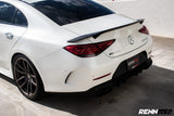 RENNtech Carbon Fiber Decklid Spoiler - Mercedes C257 CLS Coupe (Gloss Finish) by RENNtech Aero:88.257.20.70