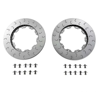034 Motorsport Replacement 370mm Rear Rotor Ring Set - Audi / B9 / B9.5 / S4 / S5 / & More