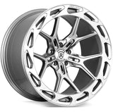 Rohana RFX19 20" 5x120 Machine Silver by Rohana