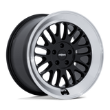 Rotiform SCP 19" 5x120 Gloss Black w/ Diamond Cut Lip