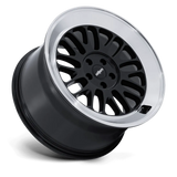 Rotiform SCP 19" 5x112 Gloss Black w/ Diamond Cut Lip by Rotiform