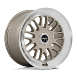 Rotiform SCP 19" 5x120 Matte Gold w/ Diamond Cut Lip by Rotiform
