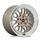 Rotiform SCP 19" 5x112 Matte Gold w/ Diamond Cut Lip by Rotiform